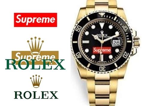 supreme x rolex 2018